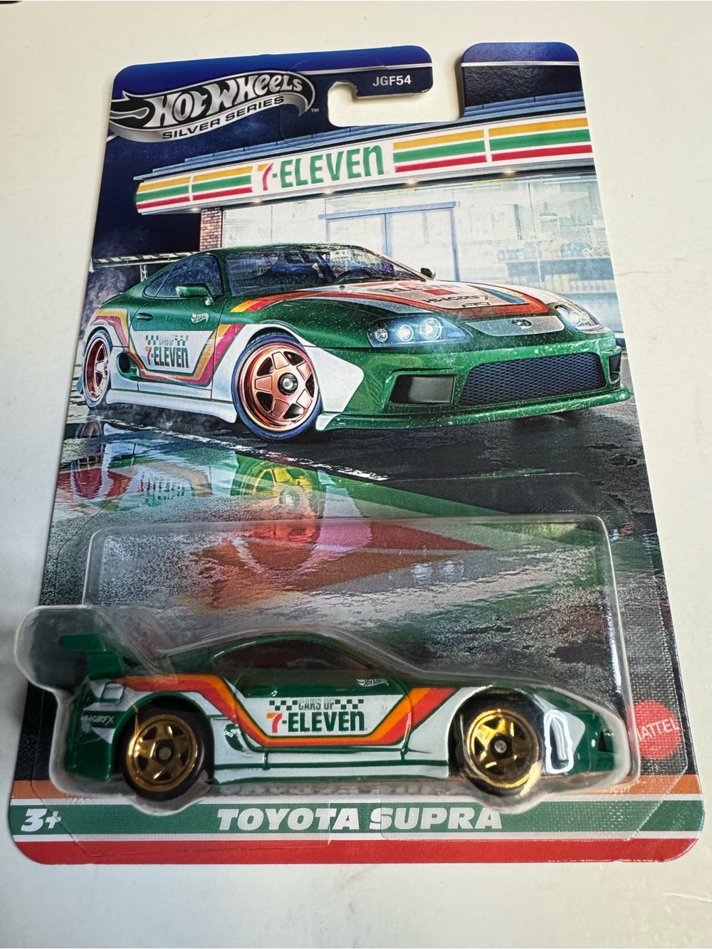 Hot Wheels Silver Series 7 Eleven Exclusive TOYOTA SUPRA